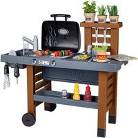 Smoby SpielküChe Outdoor GartenküChe Kunststoff, Mit Grill, SpüLbecken Karton Be
