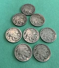 BUFFALO NICKEL LOT 5C 1920 1923 1924 1928D 1929D