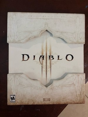 Diablo 3 Collectors Edition Box Very Incomplete Please Read Good Shape Pc