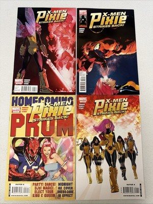 X-Men Pixie Strikes Back #1 2 3 4 Marvel Comics Lot Run Set VF/NM *X11