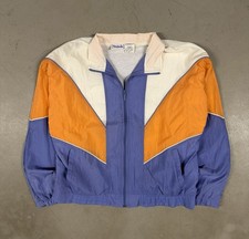 Vintage 90s Reebok Multicolor Sportswear Retro Essential Windbreaker Jacket