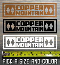 Copper Mountain Sticker Decal Breck Colorado Ski Keystone Winter Park A Basin