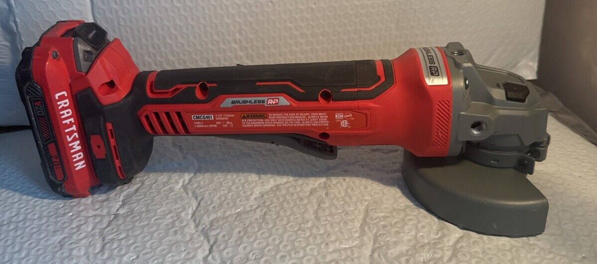 CRAFTSMAN CMCG451 20V 4-1/2