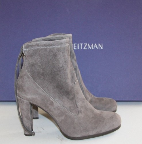 595 $ NEU Stuart Weitzman Stone HANDSCHUH Wildleder-Booties 40/10 Perfektion LONDRA - Bild 5 von 11