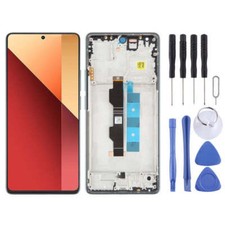 For Xiaomi Redmi Note 13 Pro 4G LCD Display Screen Touch Digitizer Frame Blue 