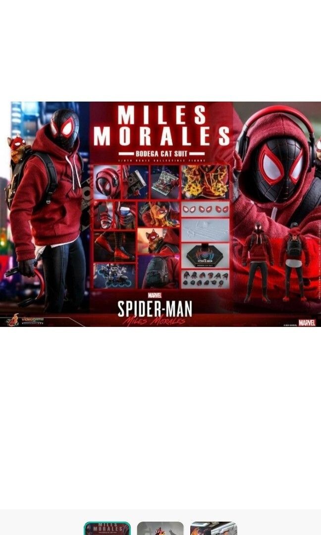 🔥Hottoys🔥VGM50 MARVEL'S SPIDER-MAN 1/6 MILES MORALES 🔥Hottoys🔥VGM50 MARVEL'S SPIDER-MAN 1/6 MILES MORALES