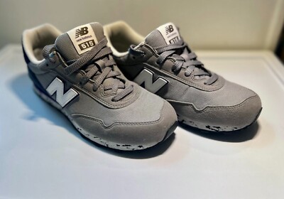 New Balance 515 For boys. Gray and purple color.  Used just ONCE