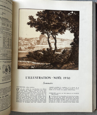 【洋古書・希少】L'illustration. Noel 1930 洋古書・希少】L'illustration. Noel 1930 L'illustration. Noel