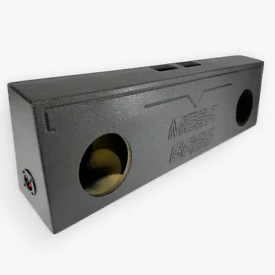MEGA BASS Universal Single Cab Truck Subwoofer Enclosure Box Dual 8" Ported Ford Chevy GMC