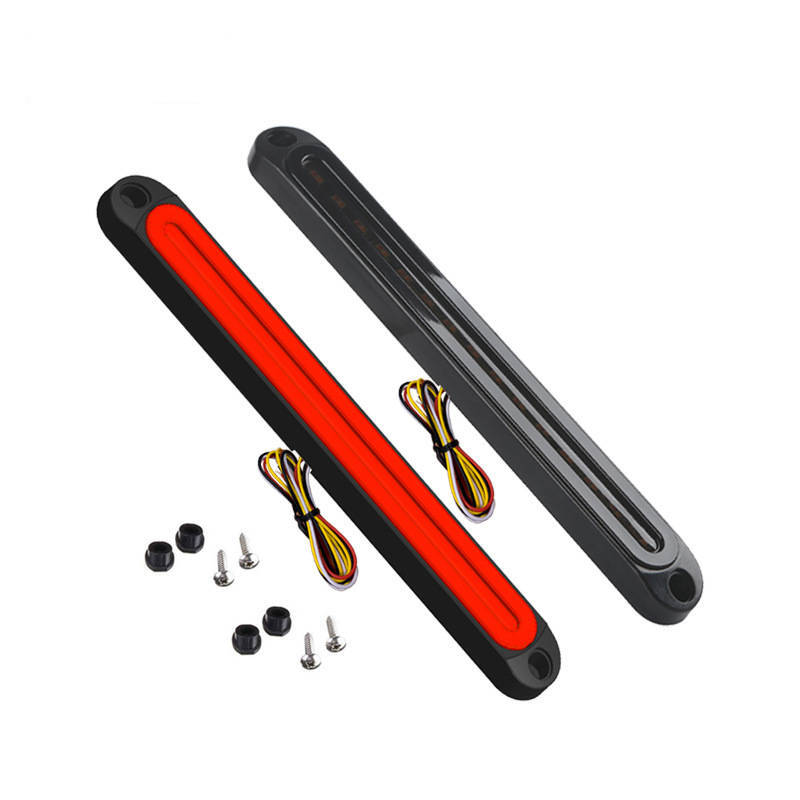 2X Sequential LED Strip Bar Turn Signal Brake Tail Stop Light DRL Truck Trailer