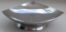 Vintage Denmark Steel Dish Sauce/Salt/Pin Dish Stainless Danish Retro 2 cm Depth