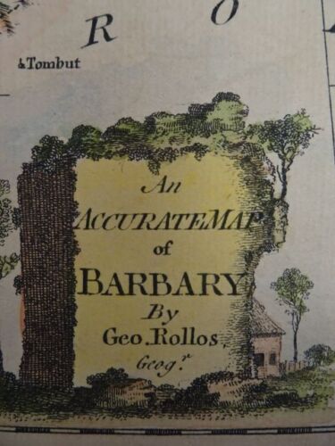 Rollos - Map of Barbary - 第 1/4 張圖片