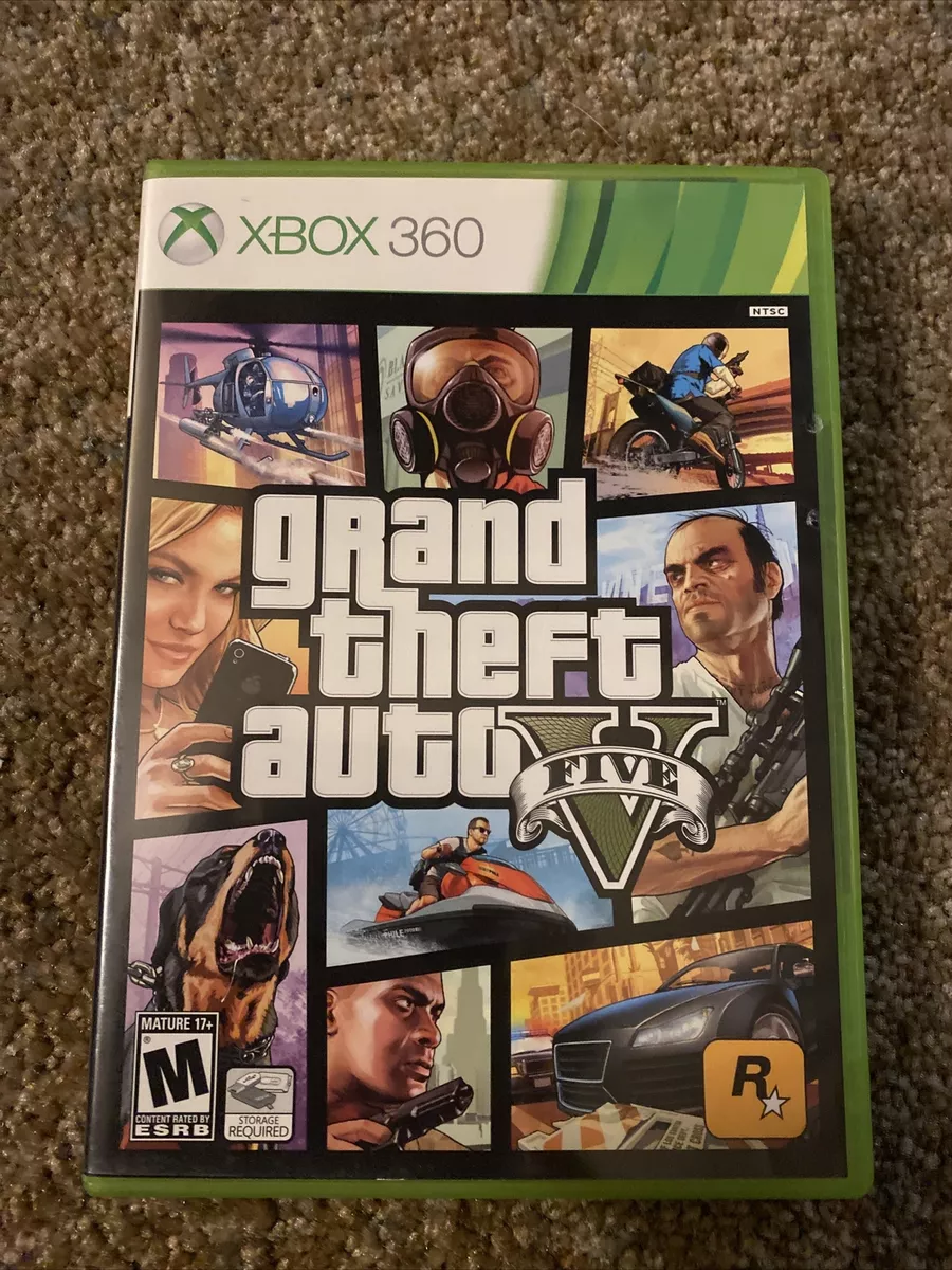  Grand Theft Auto V - Xbox 360 : Video Games