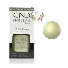 CND Shellac UV Gel Polish 0.25 oz NIB Divine Diamond