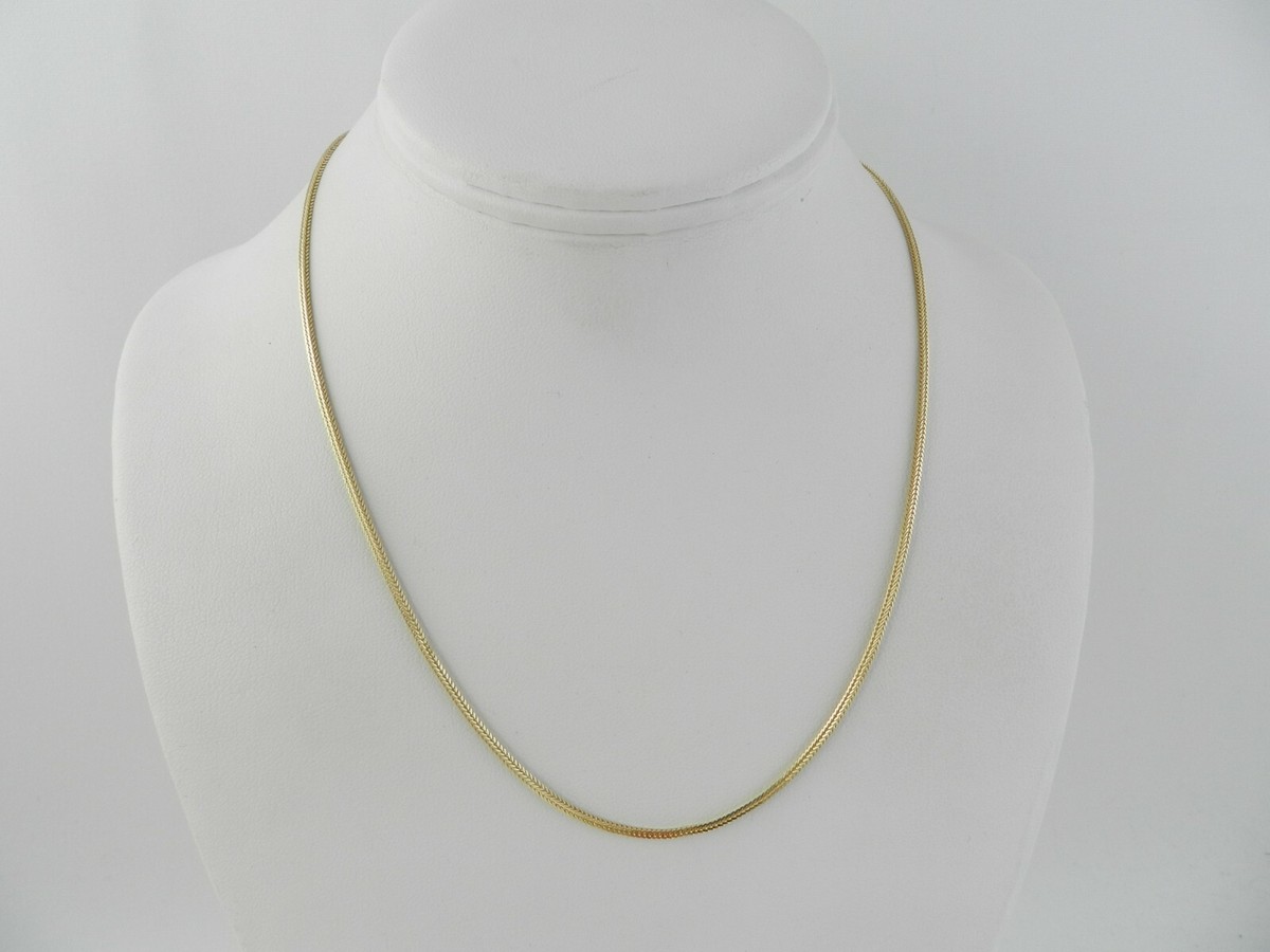 18k Gold Macys Gold Necklace Macys Italian Gold Macy's Italian Gold 18