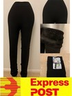 Quality Ladies Warm Bamboo Leggings Winter Pants Fleece Lined AU Stock, Express
