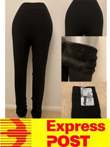 Warm Bamboo Leggings Winter Pants 