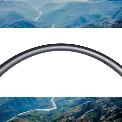 29er XC MTB Carbon Rim 30 33mm Wide 30mm Deep Tubeless Clincher 24 28 32 Holes - Picture 4 of 6