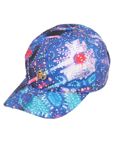 DOLCE & GABBANA Hat Multicolor Floral Whole Head Wrap  display picture 1