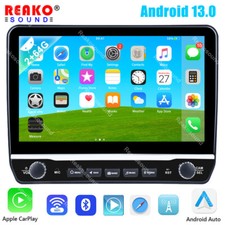 2 64G Double 2 Din Apple Carplay 10.1'' Android 13 Car Radio Stereo GPS Navi RDS