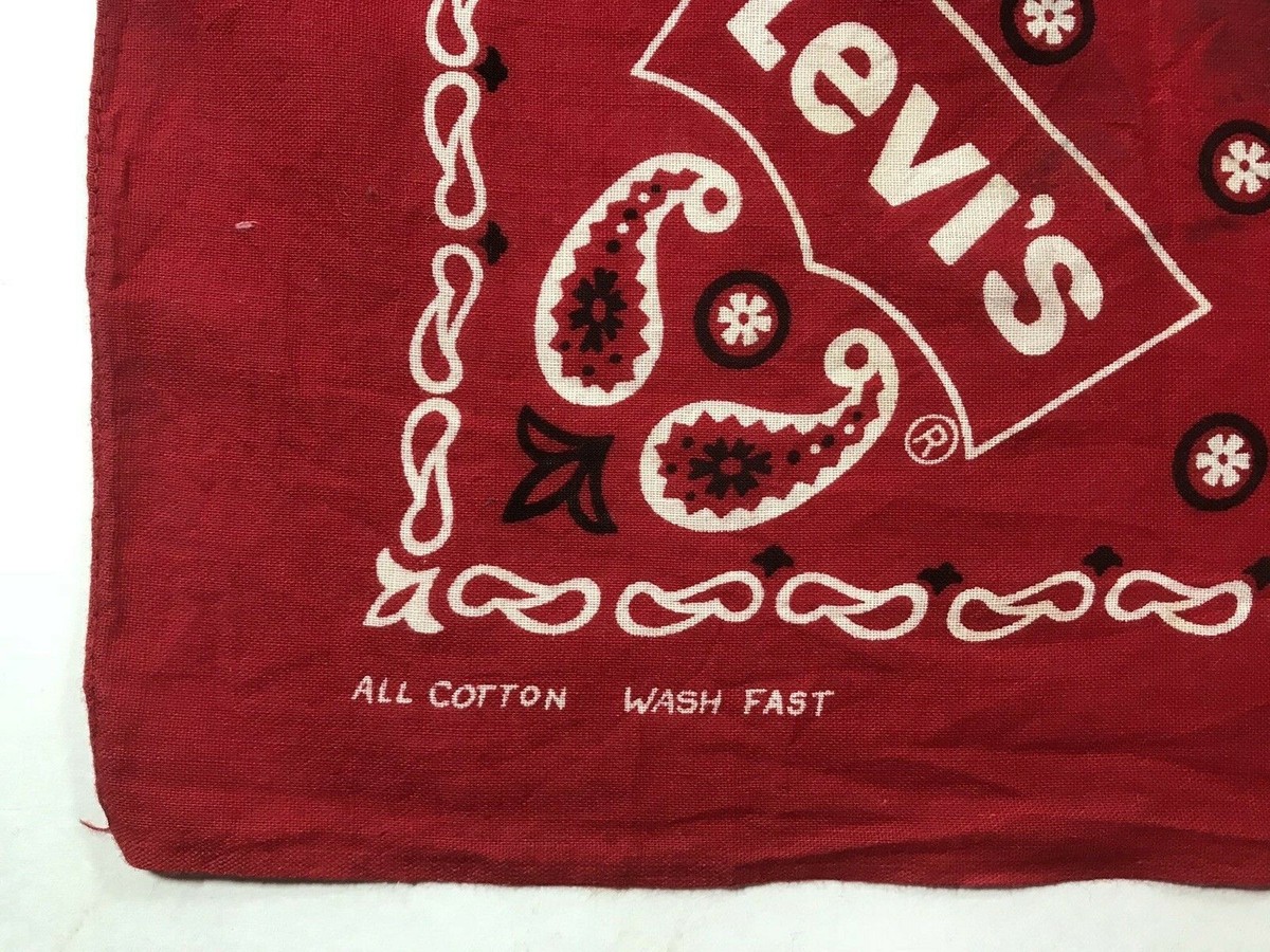 小物 Lee 50s cowboy bandanna 推定1950年代前半 Lee バンダナ Casey Tibbs | ロングホーン