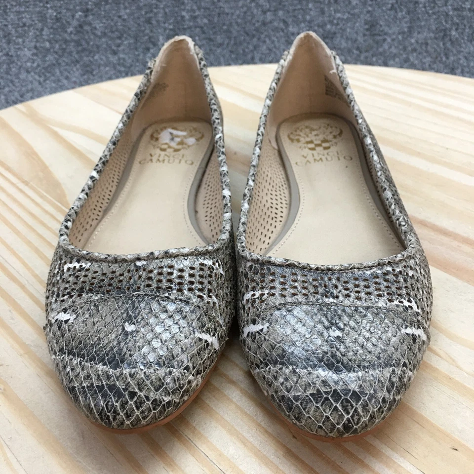 Женские туфли Vince Camuto 6,5 M Lemel балетки разноцветная кожа змеиная кожа - Изображение 4 из 4