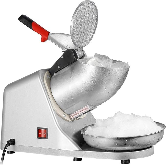 Electric Ice Crusher Machine for Shaved Snow Treats and Flavors