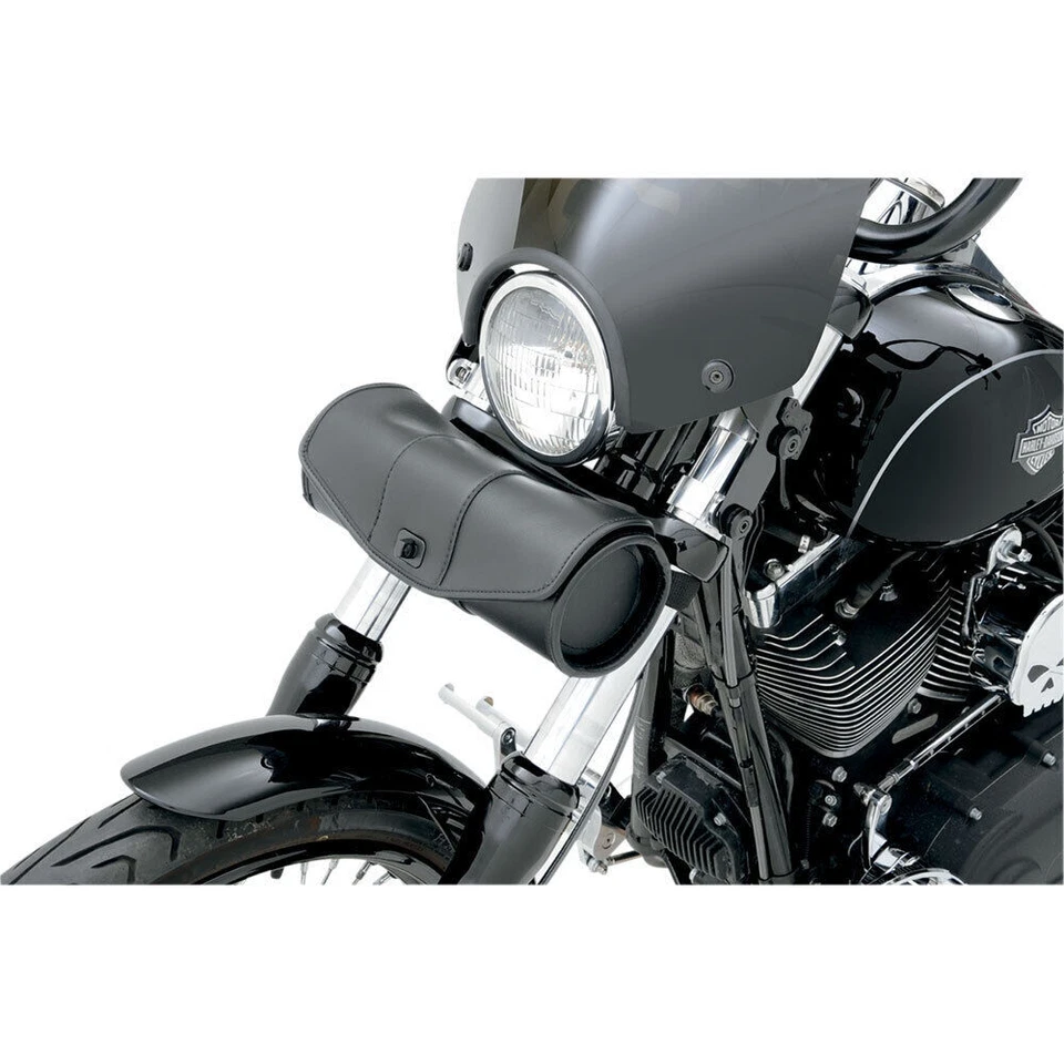 Saddlemen Cruis'n Deluxe Tool Bag / Fork Bag Multi-Fit Motorcycle Bag 3510-0061 - Image 4 of 4