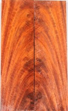 Knife Scales/Pistol Grips Rosewood Bookmatch Hardwood Handles 5.1"x3.2"x0.4"