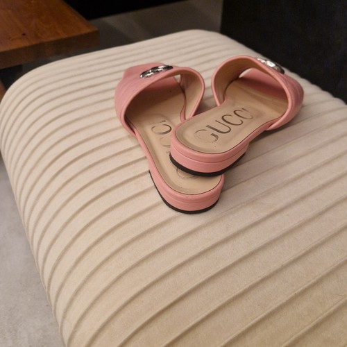 Gucci Damenschuhe Sandalen 37 Rosa, Pink, Leder Top!!! - Bild 5 von 13