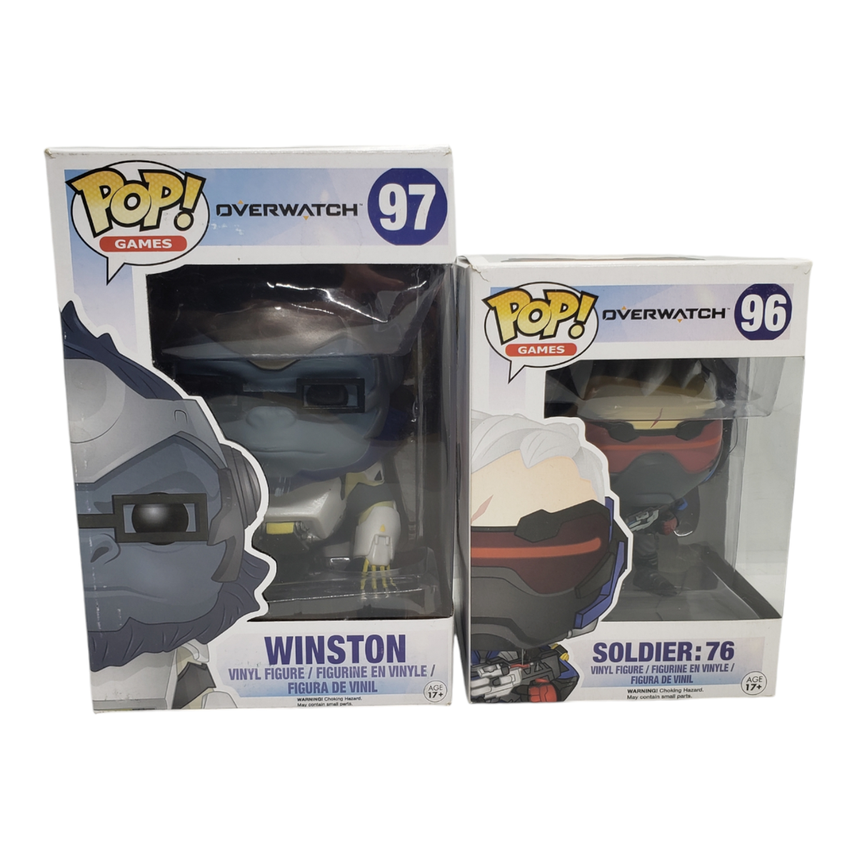 Funko Pop! Overwatch Vinyl Figures Winston 97 Big Pop 6in Soldier