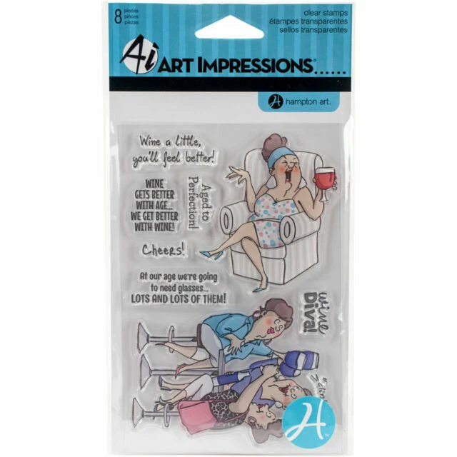 Art Impressions Clear Rubber Stamps