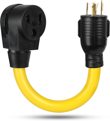 #ad #ad NEMA L14 20P to 6 50R Generator to Welding Adapter Cord 4 Prong Twist Locking $39.78