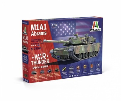 M1A1 Abrams Gulf War - War Thunder / 1:35 - Italeri 35108