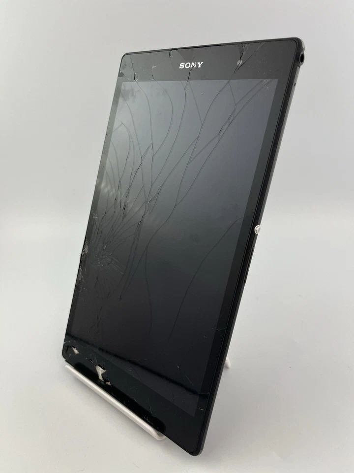 Sony Xperia Z3 Tablet Compact SGP611 Black WiFi 16GB 8" Android Tablet Cracked - Image 3 of 4
