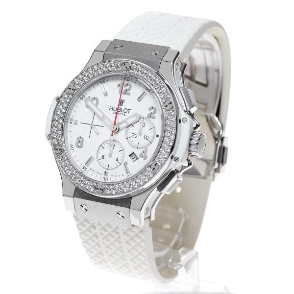 Hublot — Hublot Big Bang San Moritz 301.SE.030.RW.114 44mm SS White Dial Watch #C1878