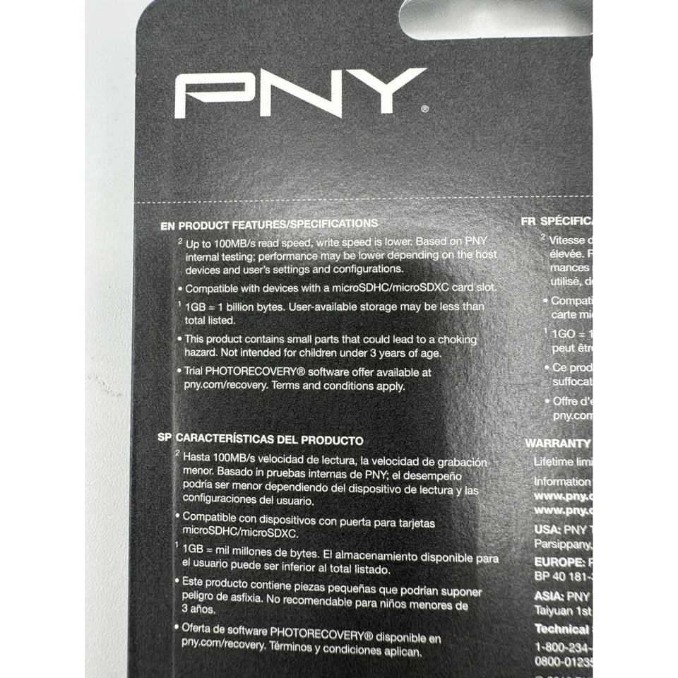 PNY Elite-X 64GB MicroSDXC UHS-I U3 Flash Memory Card - 100MB/s - Image 3 of 4