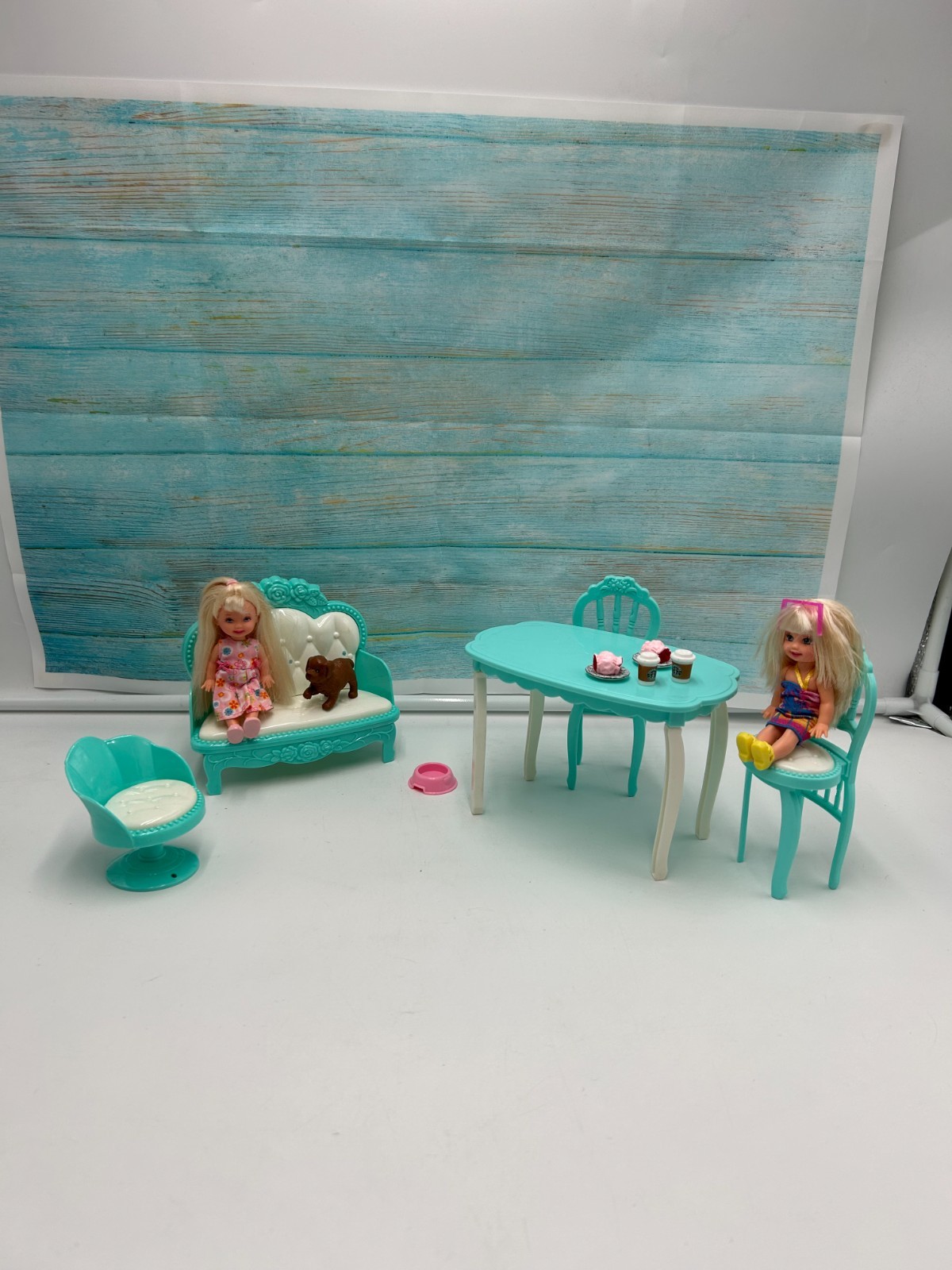 Shelly Kelly goûter à la maison figurines de salon miniatures pour décoration chaleureuse