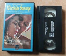 #233 K7 VHS Video Cassette L'orchidée Sauvage Mickey Rourke Jacqueline Bisset