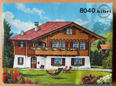 Y65 - HO Scale Kibri - Chalet Wyler Brienz/Berghaus Kit #B-8040
