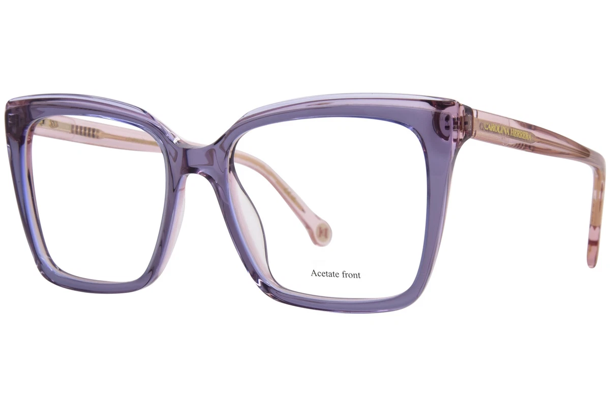 Carolina Herrera Purple Eyeglass Frames for sale | eBay display picture 3