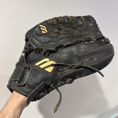 Mizuno MZGS 1300 Baseball Glove RHT 13  Black Leather Right Hand Throw Pro Model
