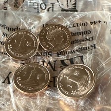 100 x 1p Coins 2015 Santon War Memorial IOM One Penny Uncirculated Condition 