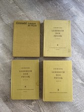 Grimsehl Lehrbuch der Physik, 4 Bände