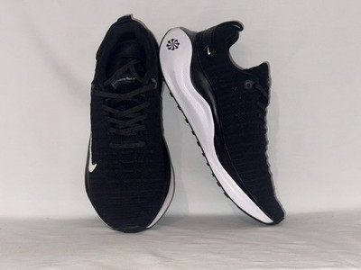 Nike ReactX Infinity Run 4 Black White Dark Grey FlyKnit Lace-Up DR2665-001