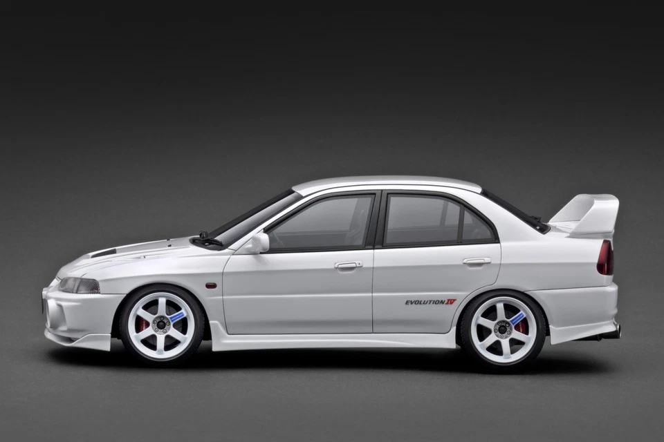 Ignition Model Mitsubishi LANCER EVOLUTION Ⅳ (CN9A) White 1/18. IG3782 - Imagen 3 de 3