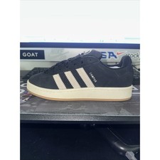 New Women's Size 7 Adidas Campus 00s Black White JH5626 110 Retail
