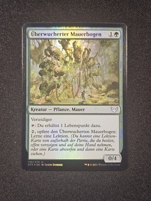 MAGIC MTG - Überwucherter Mauerbogen - STX 139/275 - STRIXHAVEN - U - HOLO