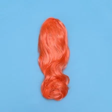 Orange Synthetic Curly Wigs Costume Party Hairpiece Halloween for Women
