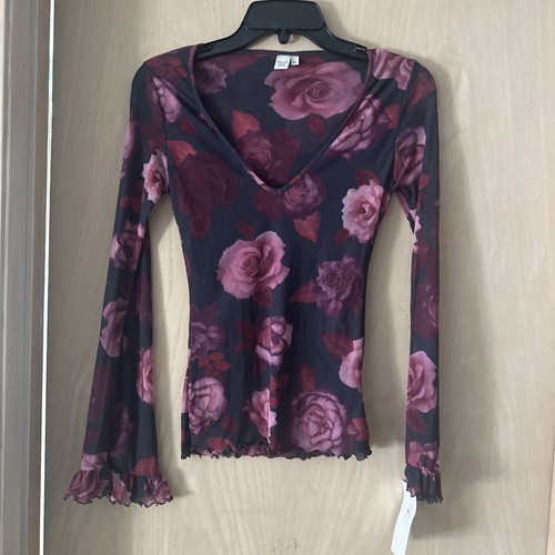 Sweet Pea NWT Floral Top Size M